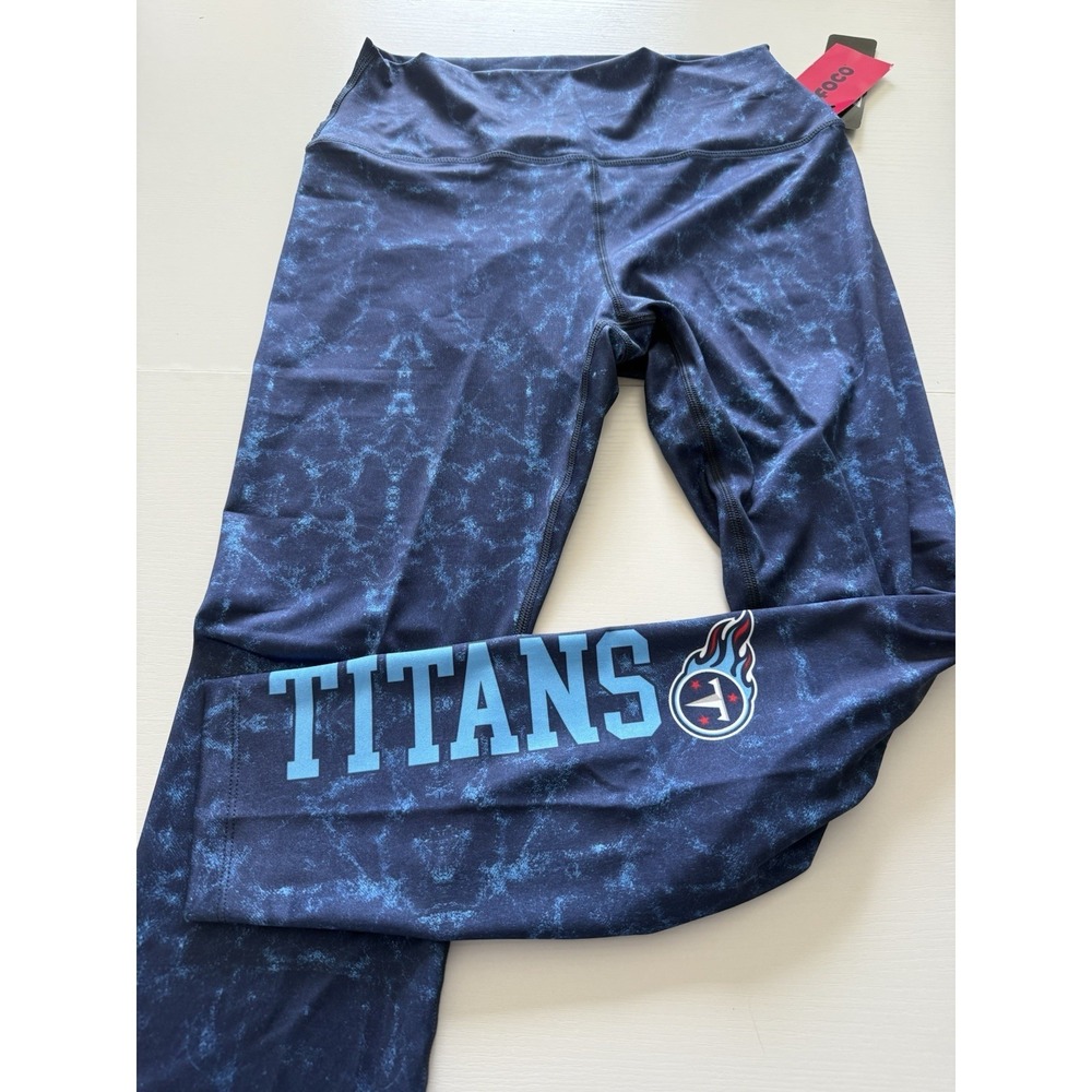 NWT NFL Team Apparel Leggings Tights Tennessee Titans Size Large